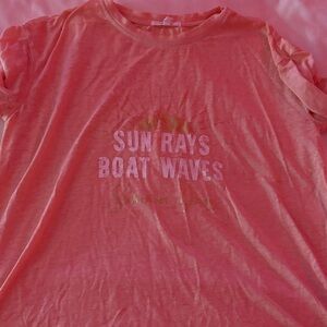 Maurices Vibrant Pink Tee